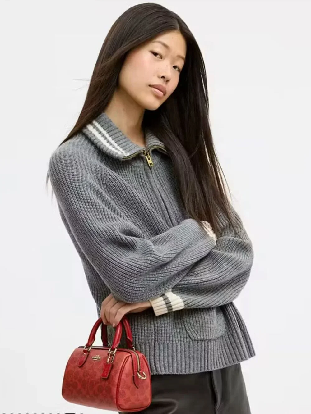 coach Mini Rowan Crossbody Bag In Signature Canvas cey63